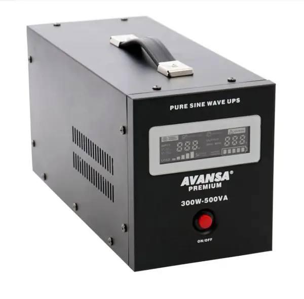 Источник бесперебойного питания Avansa UPS 300/500W Черный - фото 1