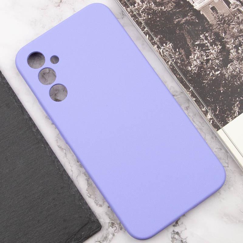 Протиударний Чохол Silicone Cover Lakshmi Full Camera (AAA) для Samsung Galaxy A34 5G Бузковий / Dasheen - фото 5