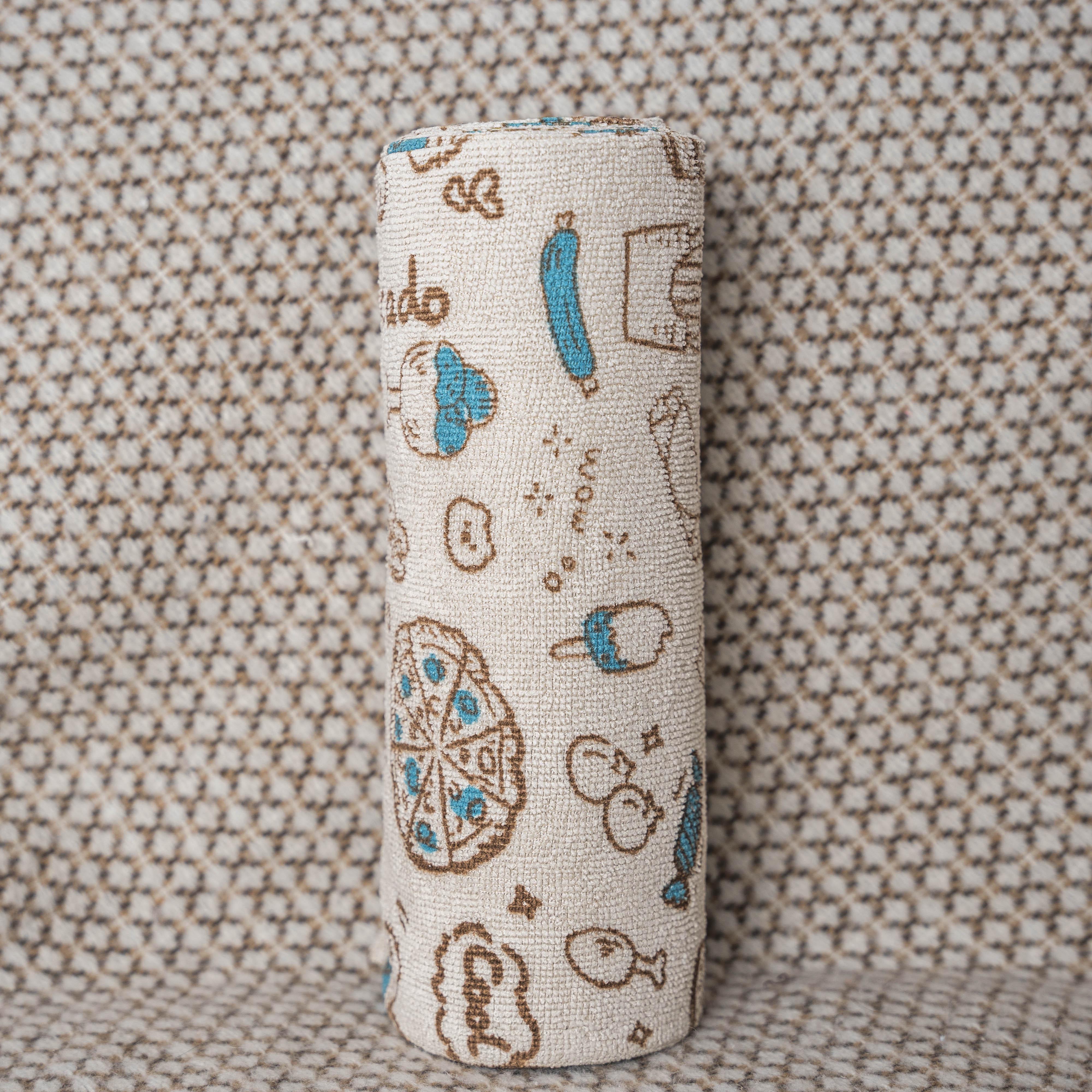 Салфетки кухонные отрывные 25х25 см Бежевый (88964)