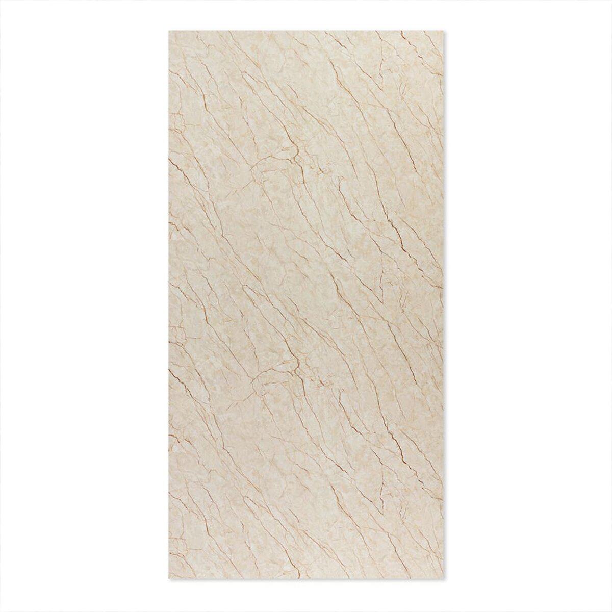 Плитка декоративная ПВХ 1220х2440х3 мм Светло-бежевый мрамор (SW-00001408)