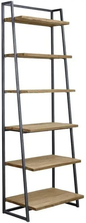 Стеллаж Loft FS756 стремянка узкая с 6 полками для дома (3075772792)