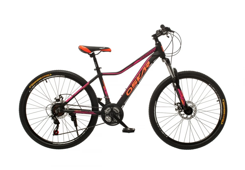 Велосипед Oskar Lady New m122 26" 16" 2022 Черный (366471)
