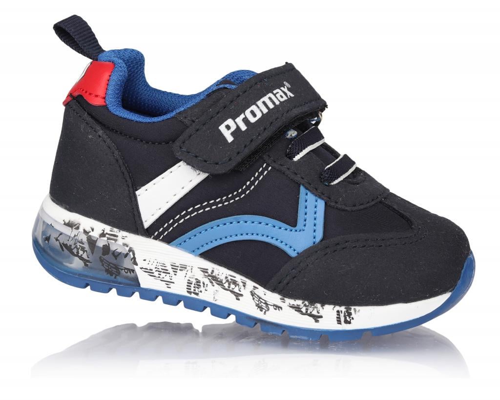 Кроссовки для мальчиков искусственная кожа р. 23 Темно-синий (1602)
