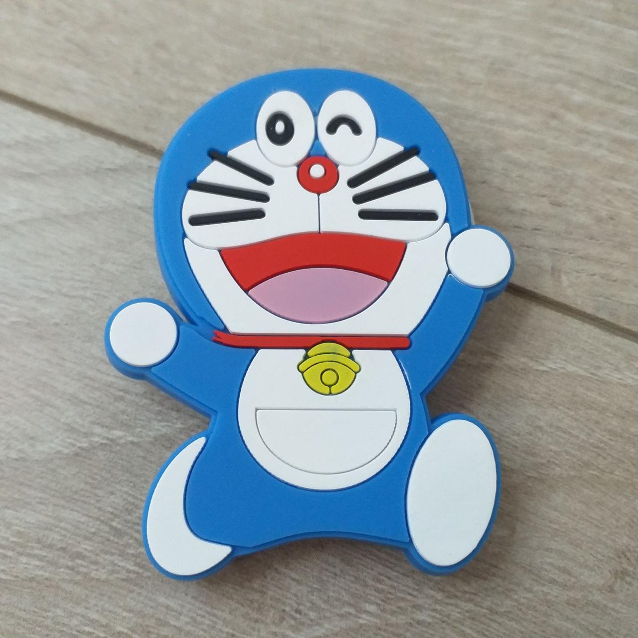 Попсокет держатель для телефона 3D Кот Doraemon Белый (KG-10585)