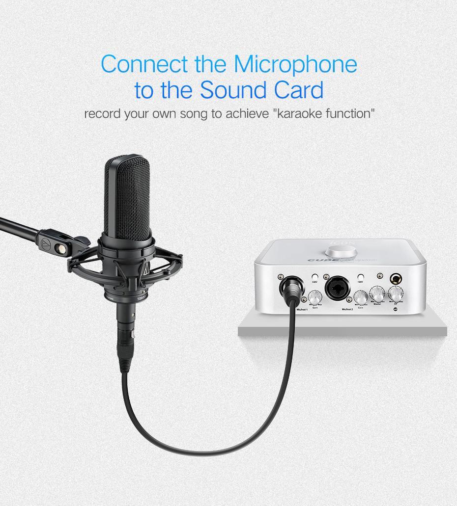 Кабель UGREEN XLR мама-XLR папа для мікшеру 3 м Чорний (20711) - фото 16 Кабель UGREEN XLR мама-XLR папа для мікшеру 3 м Чорний (20711) - фото 16