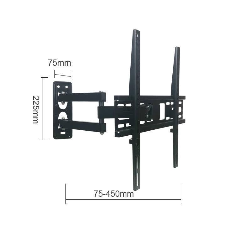 Кронштейн для телевізора CHARMOUNT MCR-814 26"-55" Чорний - фото 7