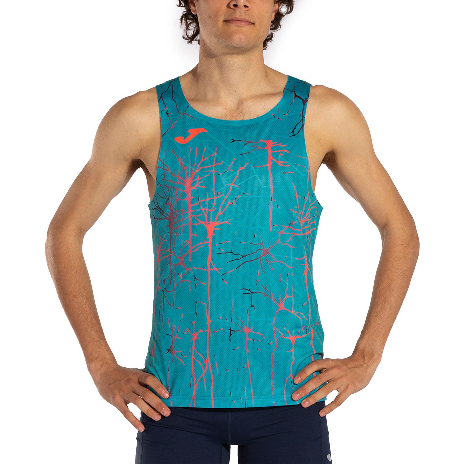 Майка мужская Joma 102754.725 Elite Ix Tank Top M Turquoise (8445456431862)