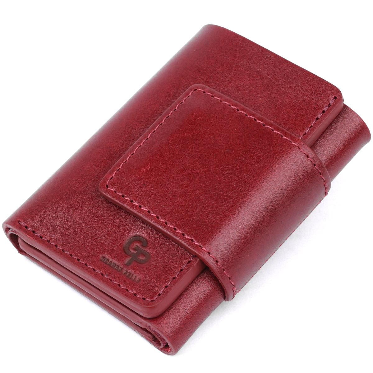 Портмоне женское Grande Pelle 11574 Бордовый Портмоне женское Grande Pelle 11574 Бордовый