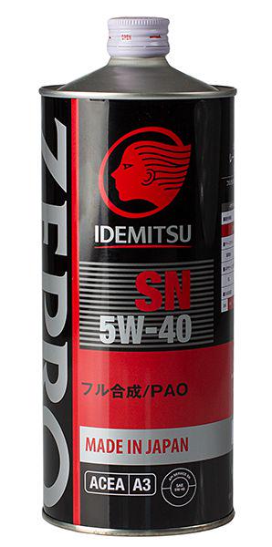 Моторное масло Idemitsu Zepro Racing 5W-40 1 л