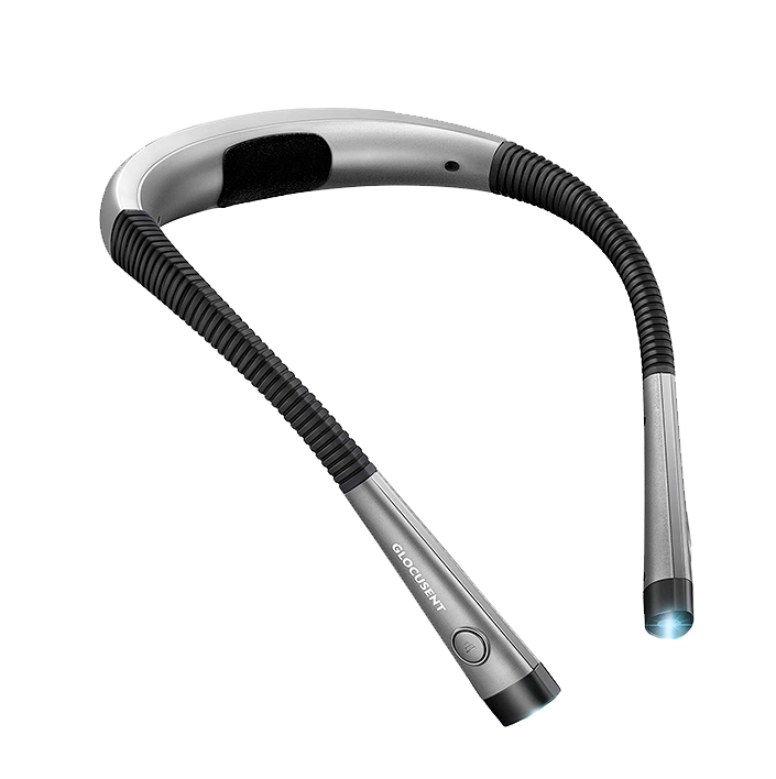 Лампа для чтения на шею GLOCUSENT GL001 Gray (2643908019)