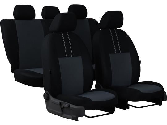 Авточехлы для Geely LC Cross 2008-2016 2002-2011 с серой вставкой (9015916)