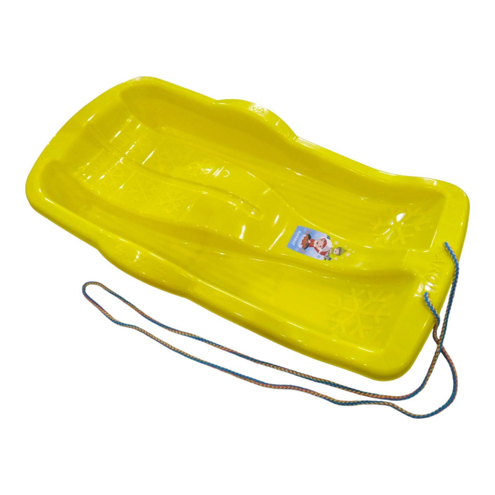 Санки дитячі з ручками Marmat Karol Жовтий (11147) - фото 3
