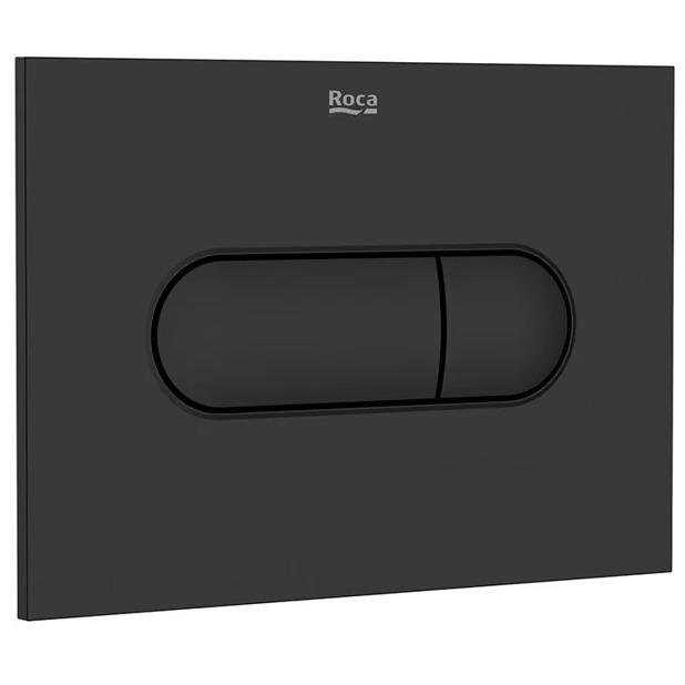 Кнопка зливу для інсталяції ROCA Duplo Nova A890222206 матована Чорний (216199)