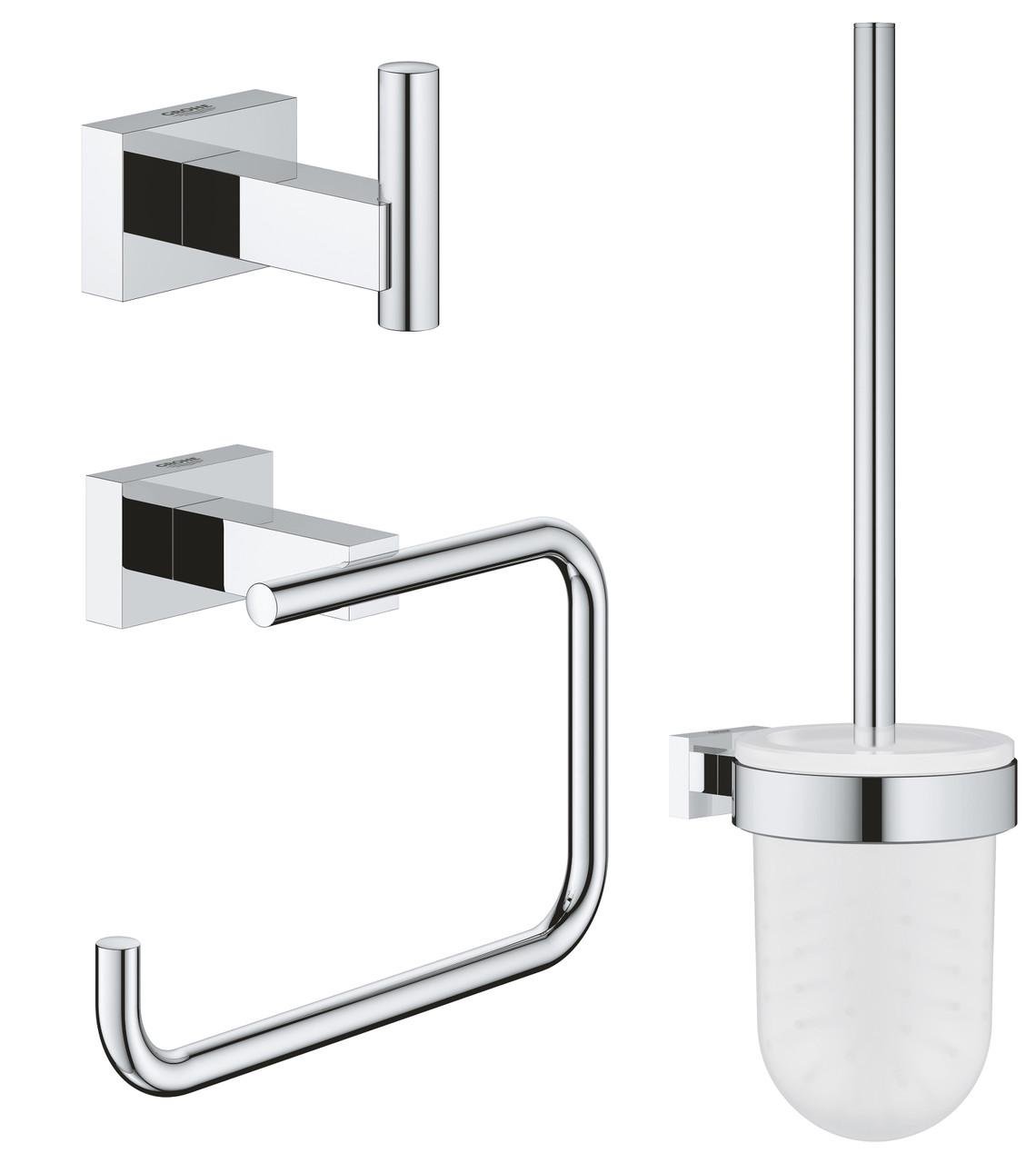 Набір аксесуарів 3в1 Grohe Essentials Cube (40757001)