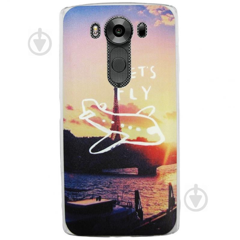 Чехол с рисунком Printed Plastic для LG V10 Париж (arbc3315)