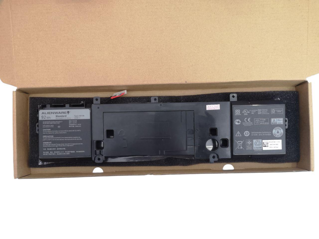 Аккумулятор для Dell Alienware 15 R1/R2 17/R3 Series/191YN/2F3W1 6380 mAh 92Wh (23477928)