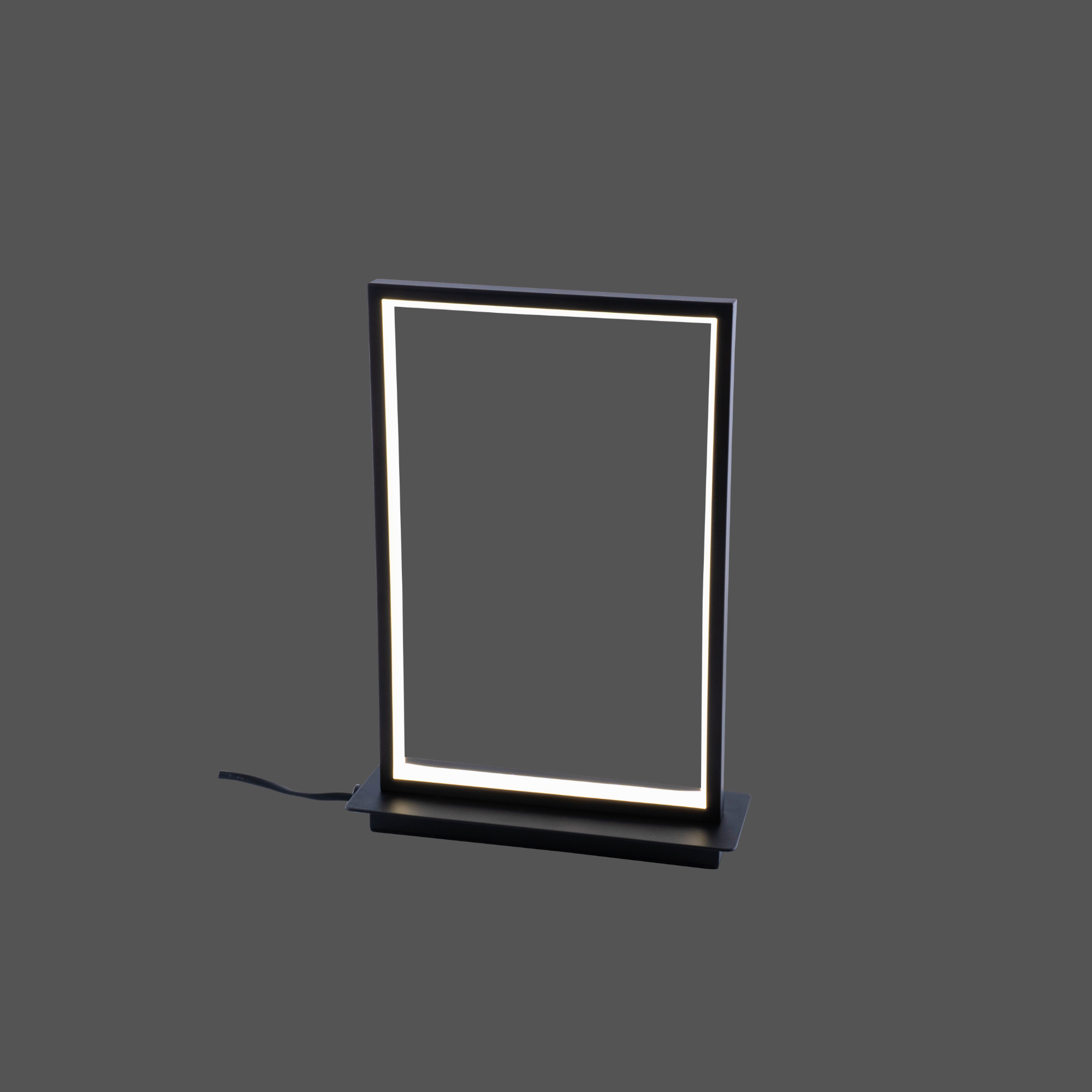 Настольная лампа светодиодная акриловая Valeso 22801TL BK Черный (24707477)