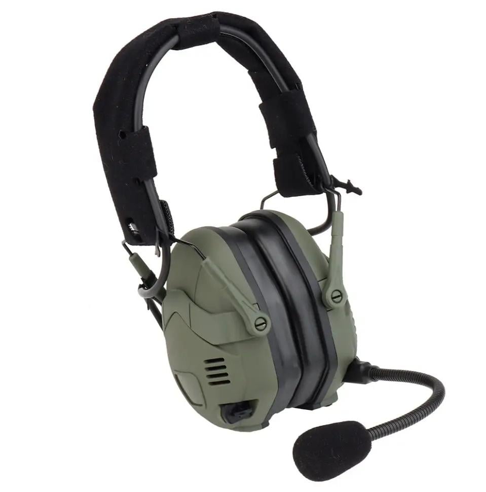 Наушники активные Wosport HD-16 Bluetooth Оливковый