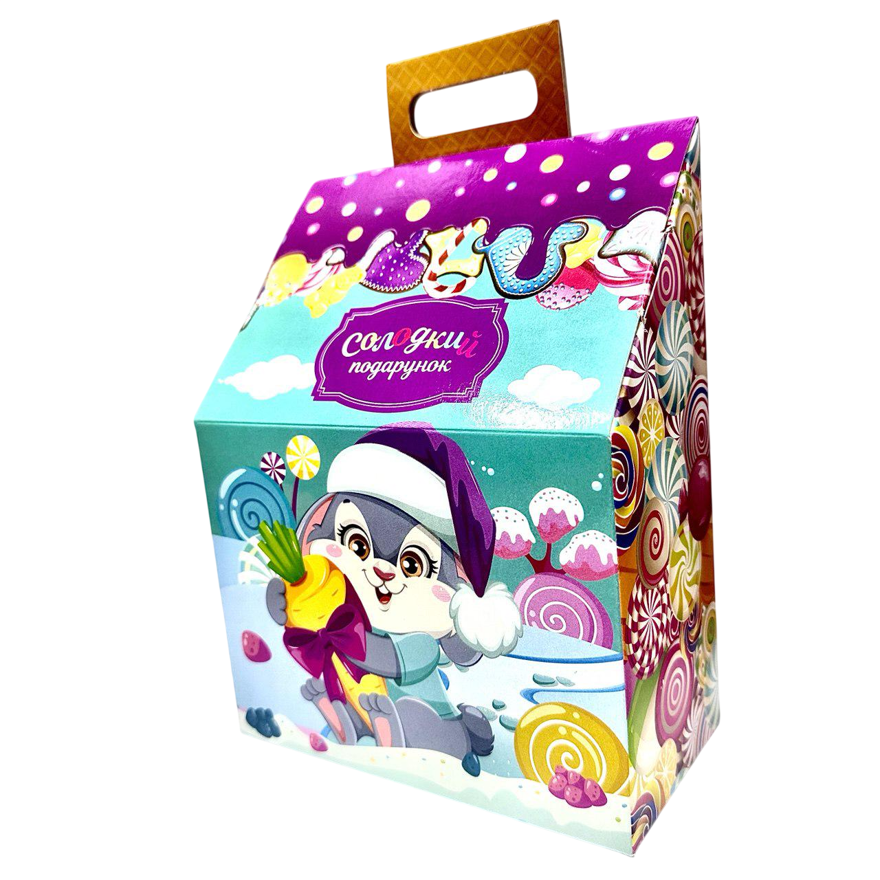 Набор конфет и печенья без сахара Зайчик 250 г