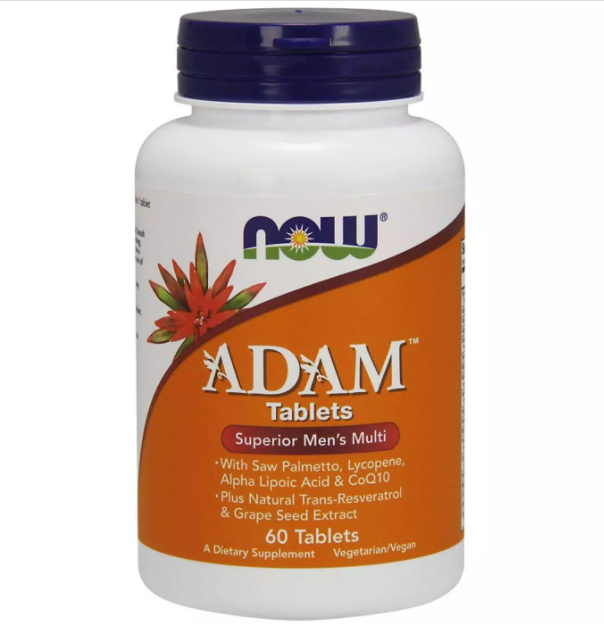 Вітамінно-мінеральний комплекс NOW Foods ADAM Superior Men's Multi 60 Tabs