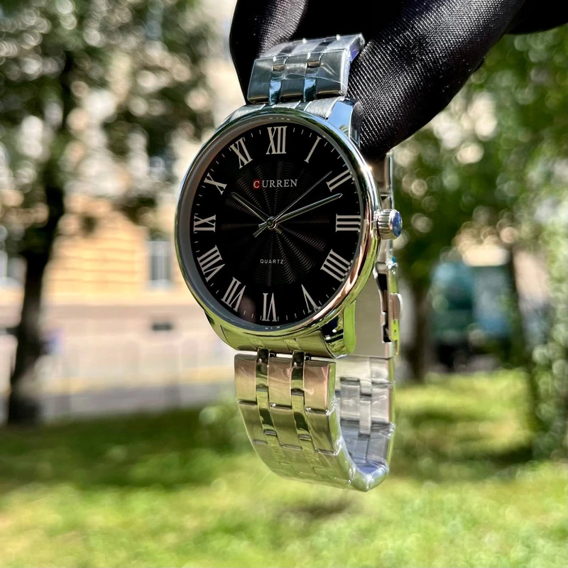 Наручные часы Curren 8422 Silver/Black - фото 5