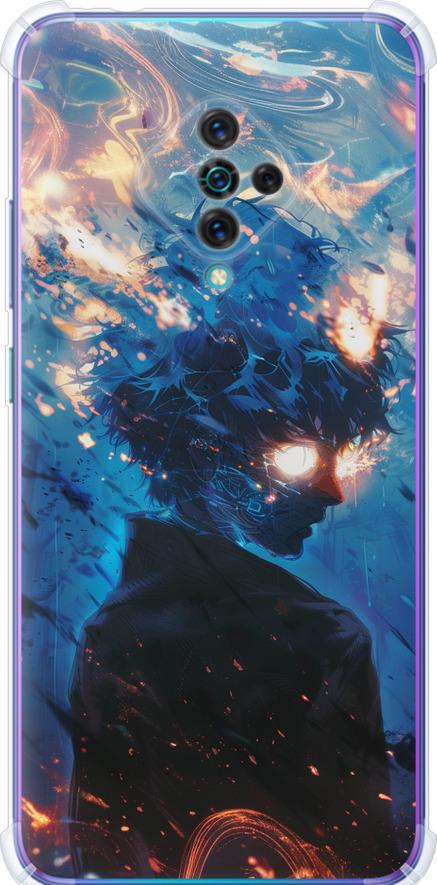 Чехол на Vivo V17 Сатору Годжо (6129sp-1819-42517)