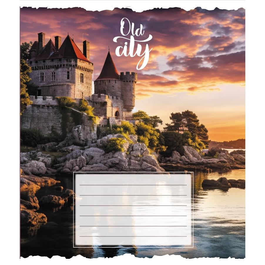 Зошит учнівський Leader Старе місто 096-630039K-4 в клітинку 96 арк. (RLT55415)