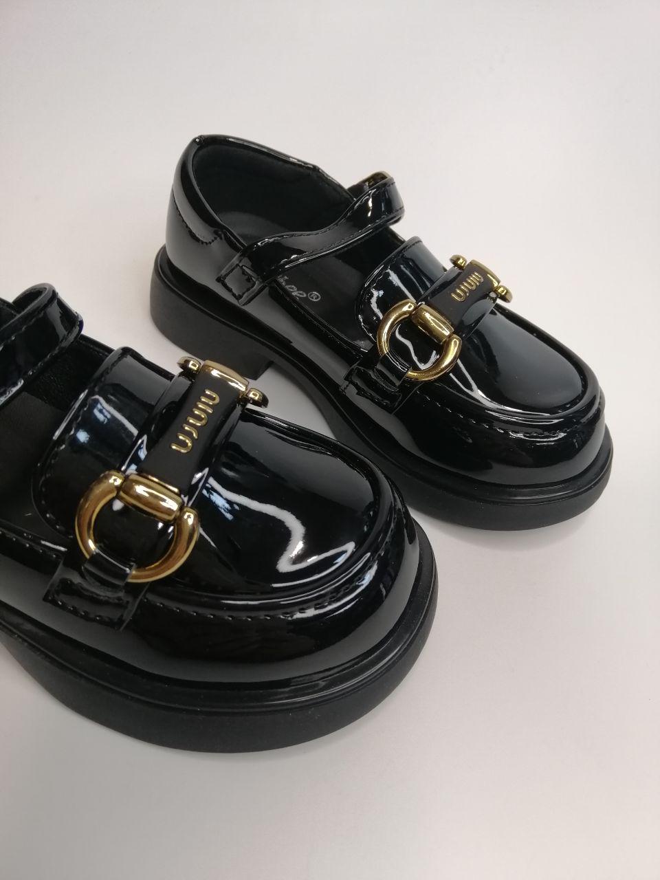 Туфлі для дівчинки Clibee р. 28 17,1 см Чорний (701 DB black) - фото 3