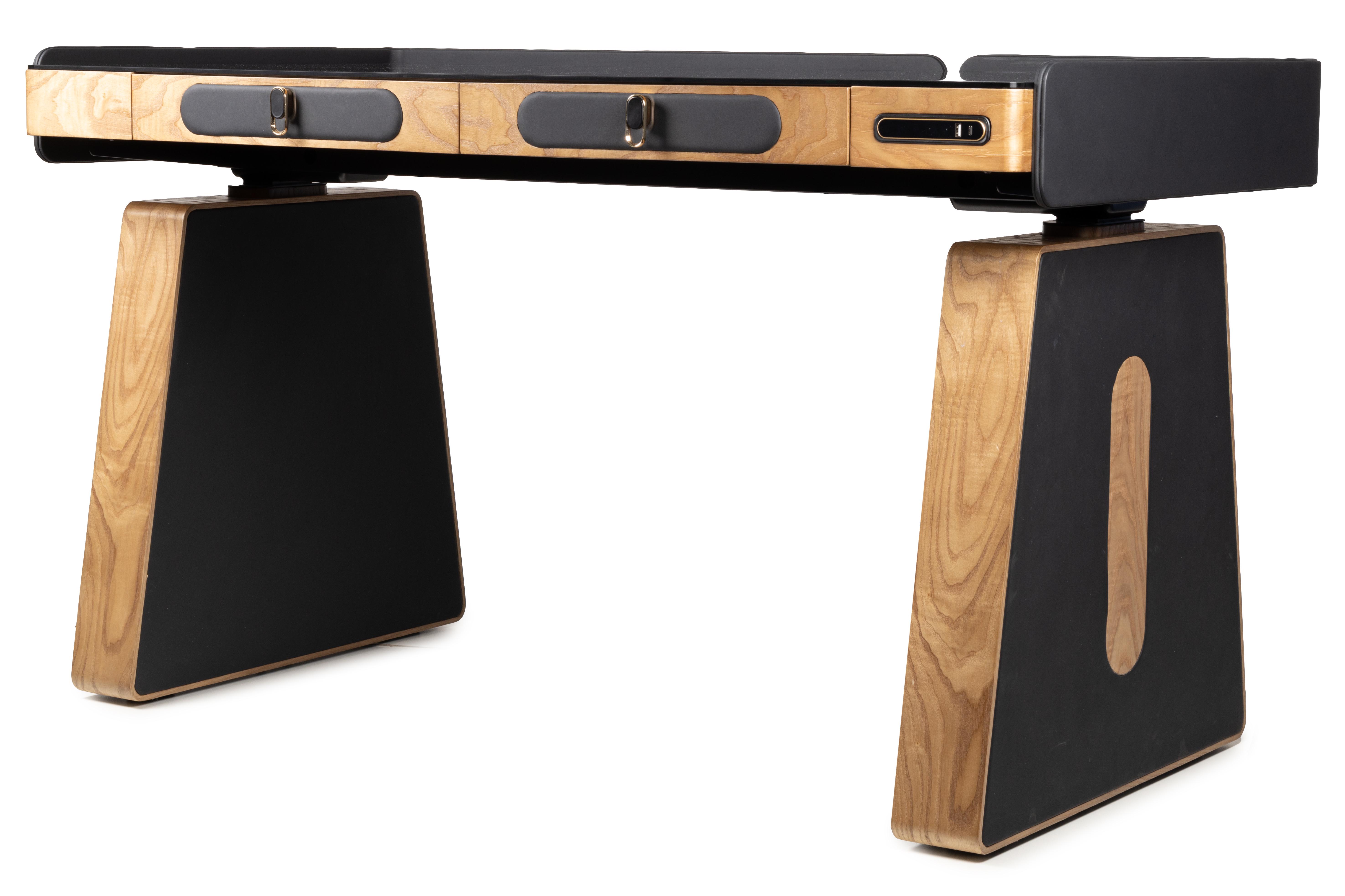 Регульований стіл кабінет Barsky Lux 2 motors 1400x700 мм Glass (LT-02) - фото 16 Регульований стіл кабінет Barsky Lux 2 motors 1400x700 мм Glass (LT-02) - фото 16