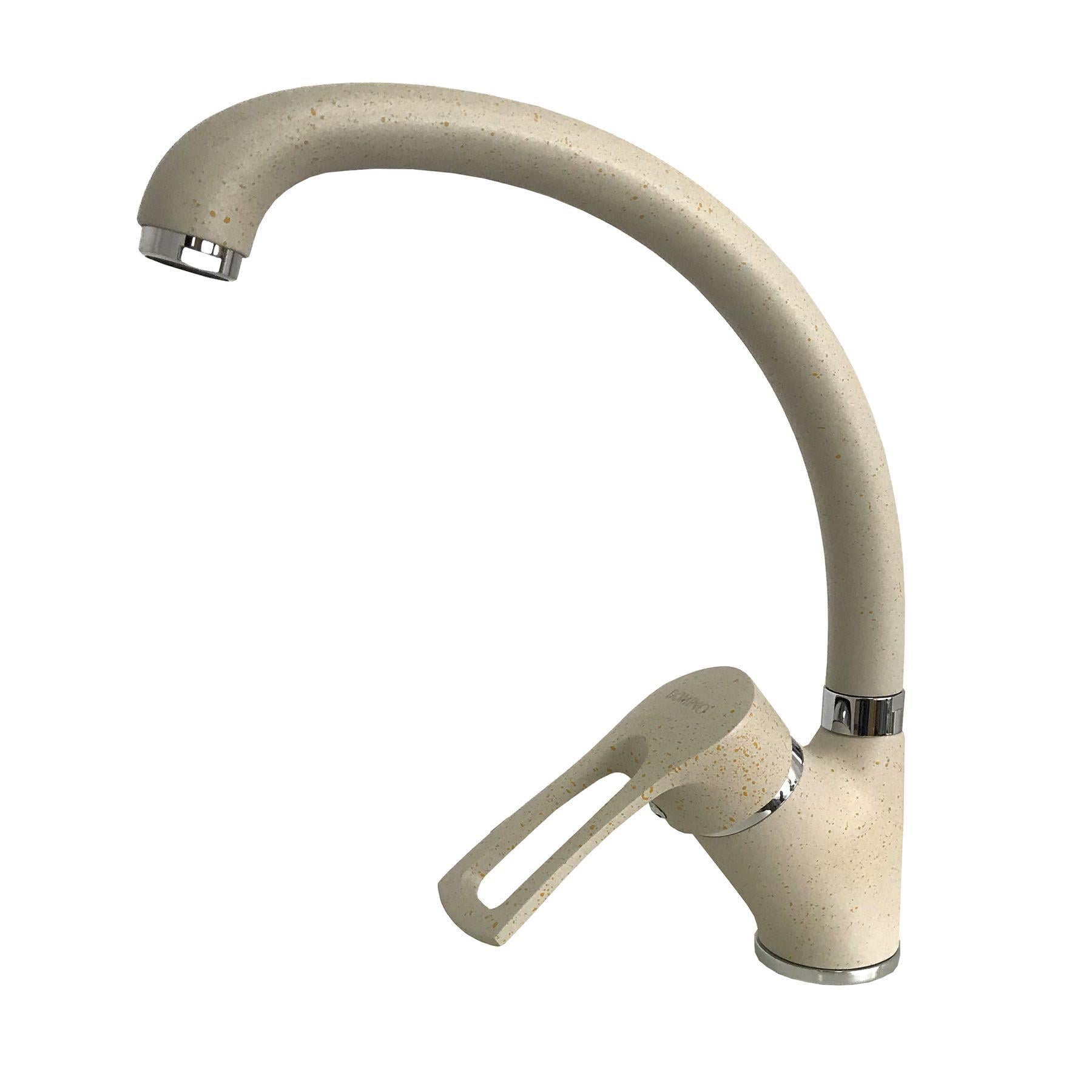 Смеситель для кухни DOMINO SIRIUS DSV-203S-BIG-GRIT 000010047 однорычажный Бежевый (108244)