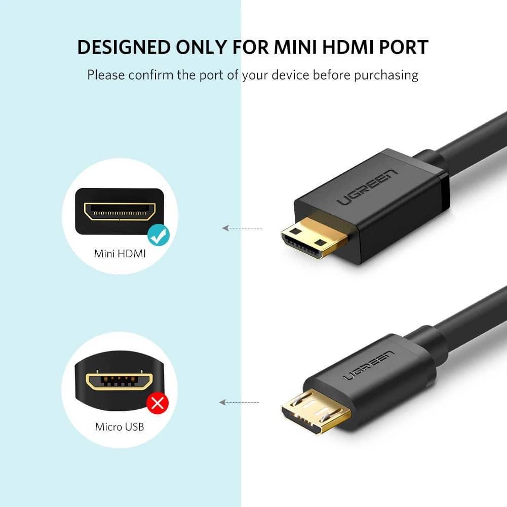 Кабель HDMI Mini Ugreen 11167 4K 1,5 м - фото 4