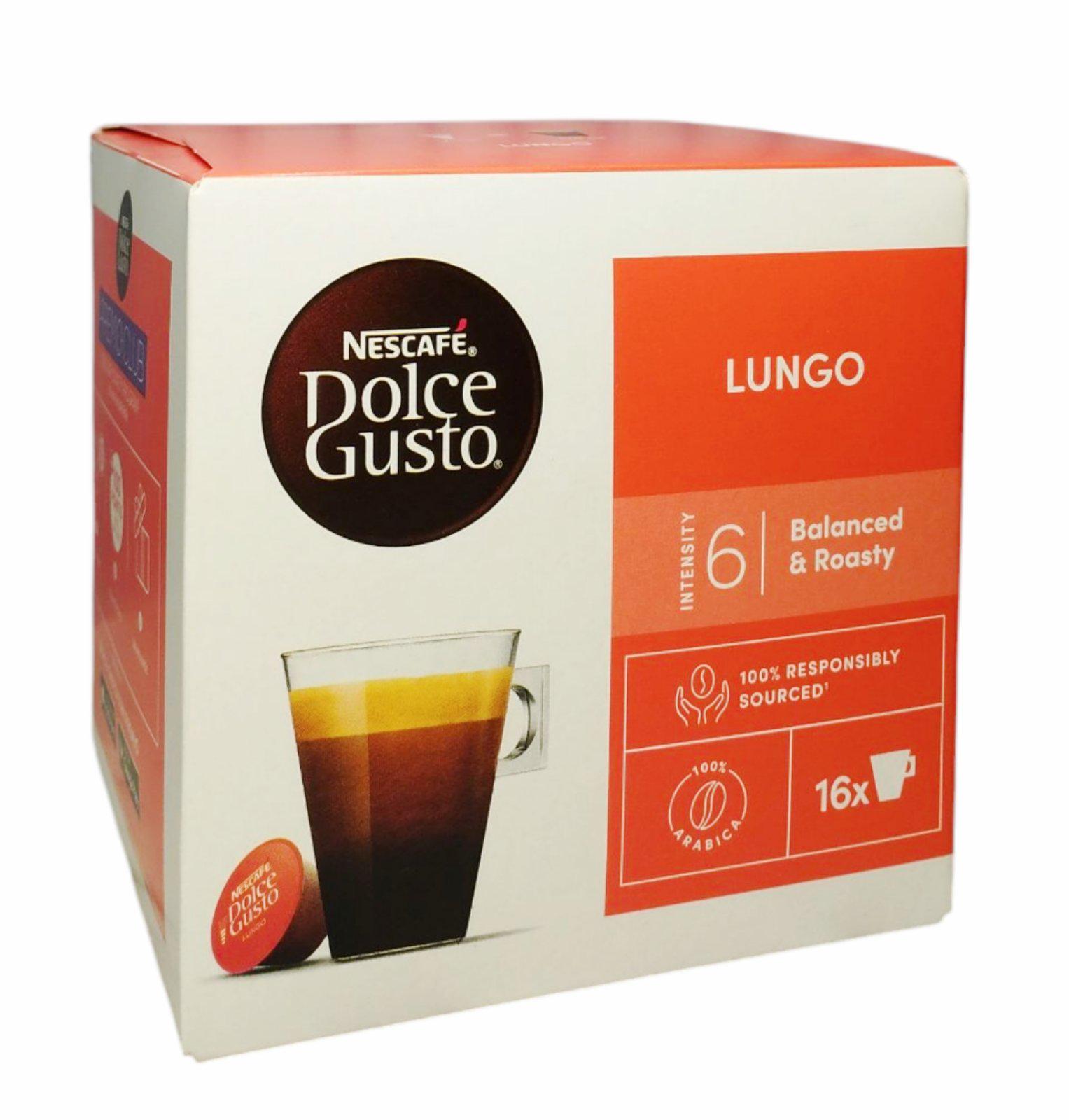 Кофе Nescafe Dolce Gusto Lungo 16 капсул (60260) Кофе Nescafe Dolce Gusto Lungo 16 капсул (60260)