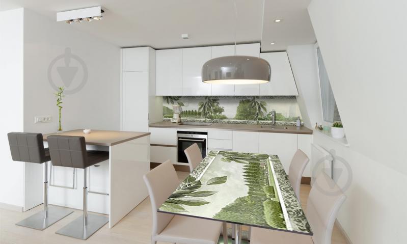 Наклейка виниловая на стол Zatarga «Листья» 600х1200 мм Z180763st