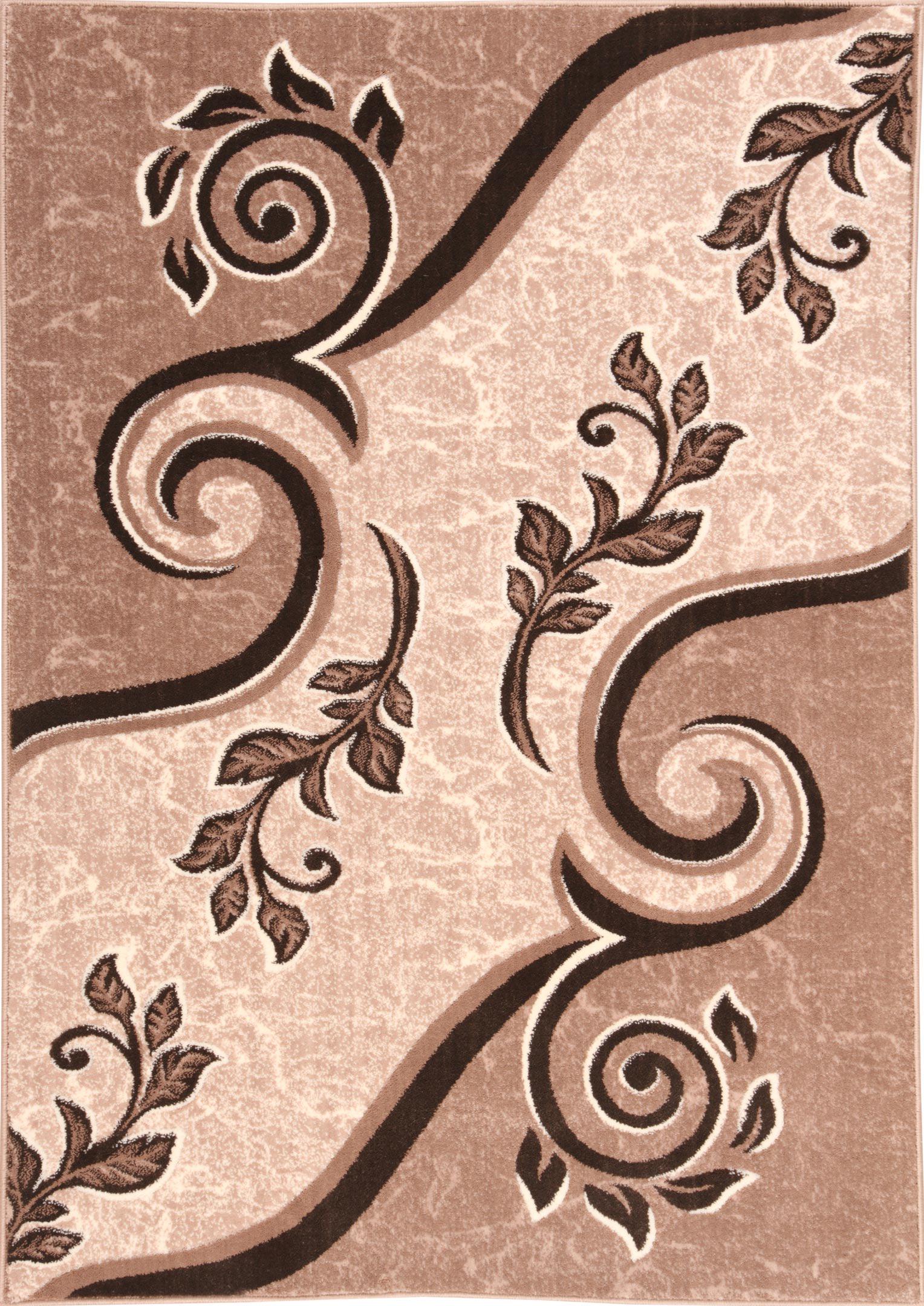 Ковер Karat Sonata 22023/120 2,4x3,4 м прямоугольный Коричневый/Бежевый (00-00008454)