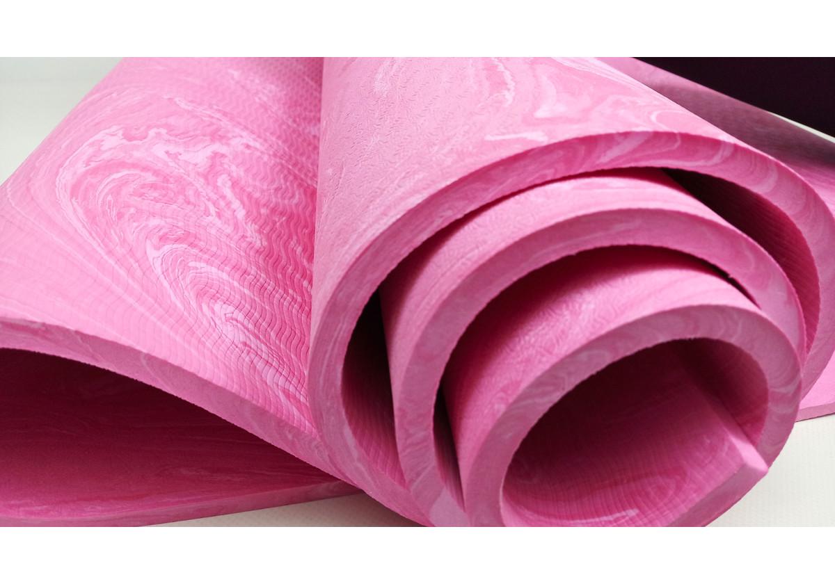 Килимок для йоги та фітнесу EasyFit PER Premium Mat з чохлом 8 мм Рожевий (EF-1930s-1-P) - фото 3 Килимок для йоги та фітнесу EasyFit PER Premium Mat з чохлом 8 мм Рожевий (EF-1930s-1-P) - фото 3