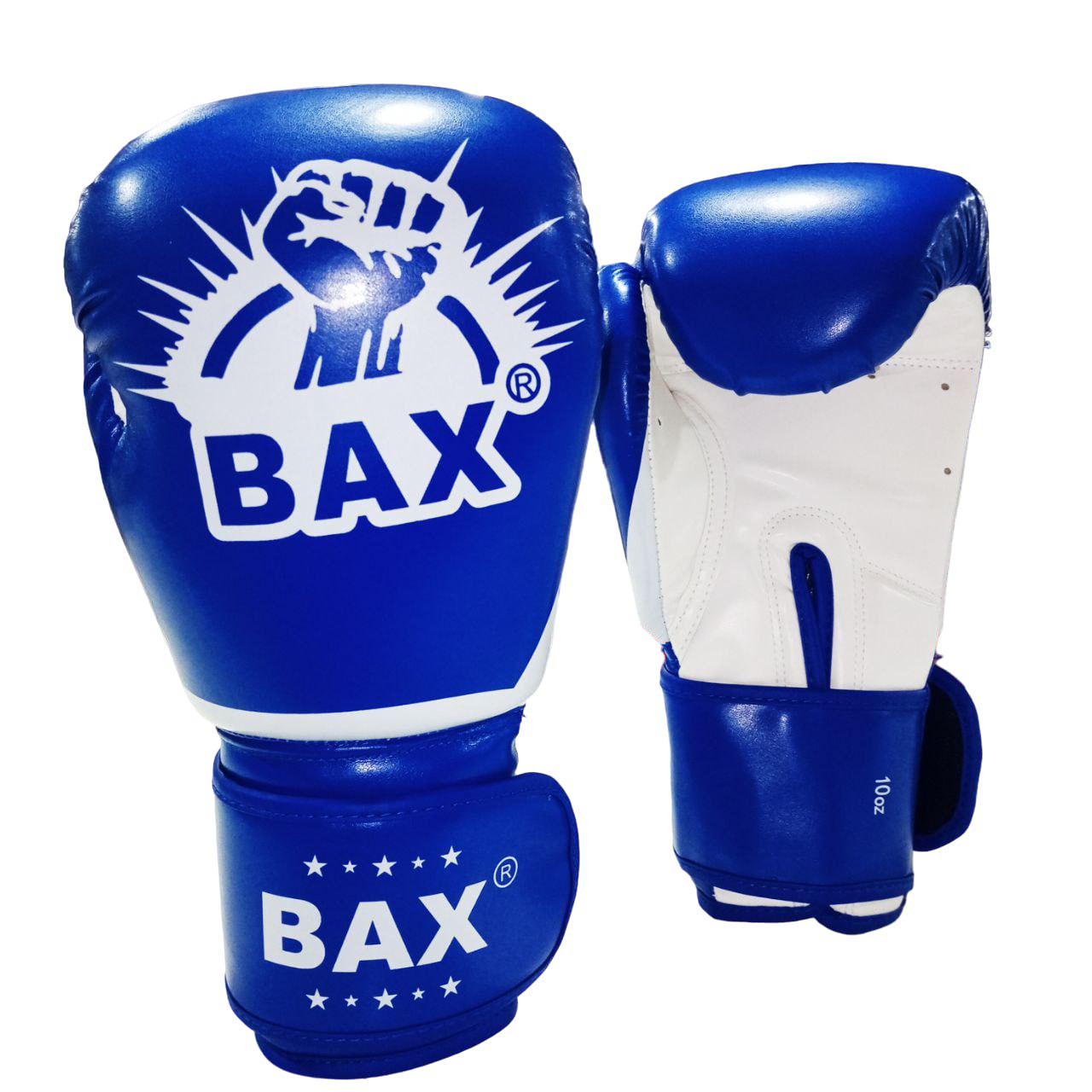 Боксерские перчатки Bax HIT 10 Oz Blue (151280) - фото 1