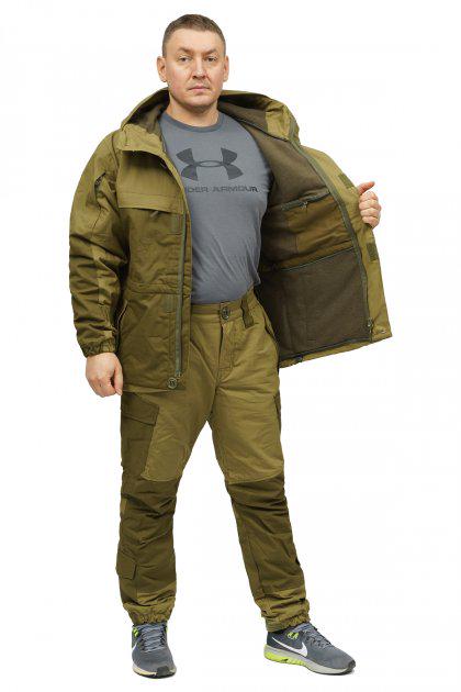 Демисезонный костюм для рыбалки и охоты Mavens "Горка Шнайдер Флис" Олива размер 56 (27000944) - фото 5 Демисезонный костюм для рыбалки и охоты Mavens "Горка Шнайдер Флис" Олива размер 56 (27000944) - фото 5