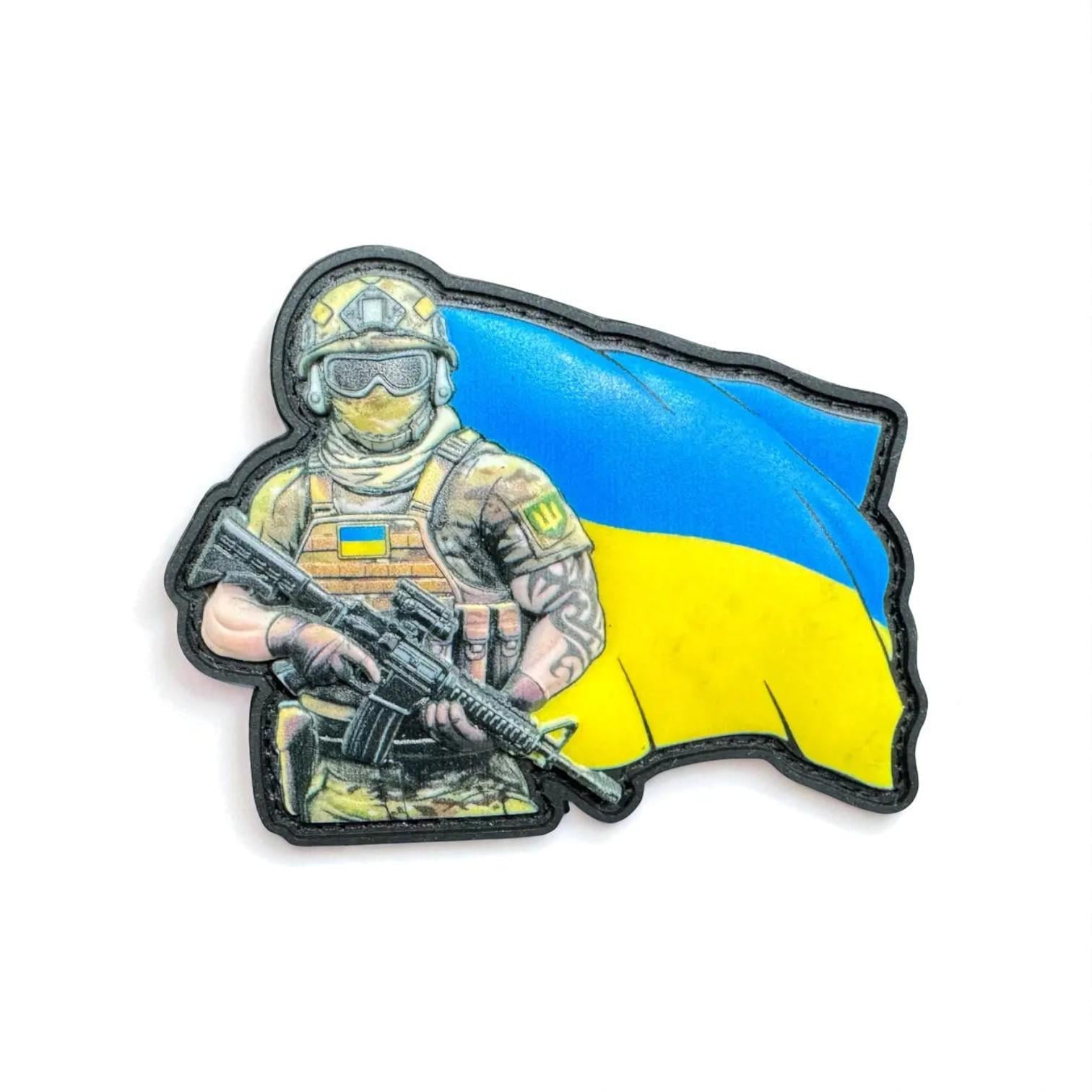 Шеврон Украинский воин