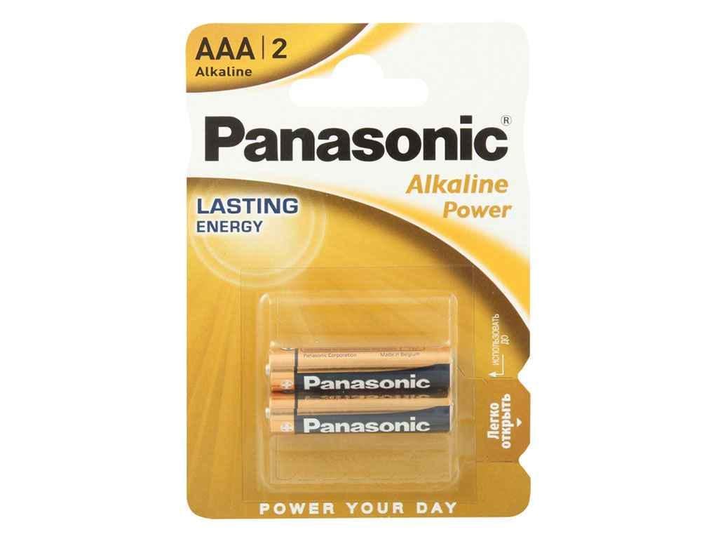 Батарейка Panasonic LR03 Alkaline Power Bronze 2 шт. (423545)