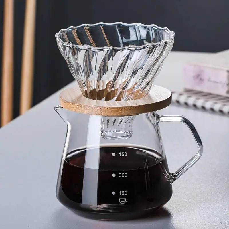 Набор для приготовления кофе V60 Flow Brew Set 600 мл (FL 5487)