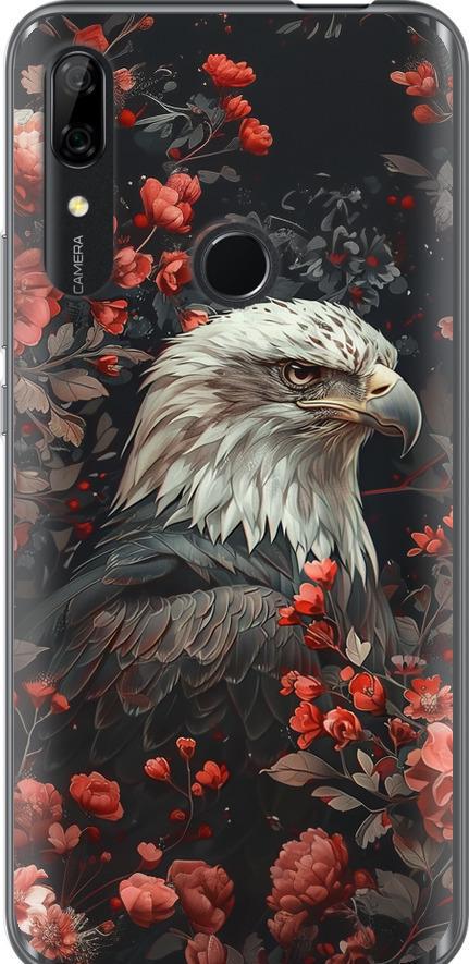 Чехол на Huawei P Smart Z Цветочный страж (6102u-1704-42517)