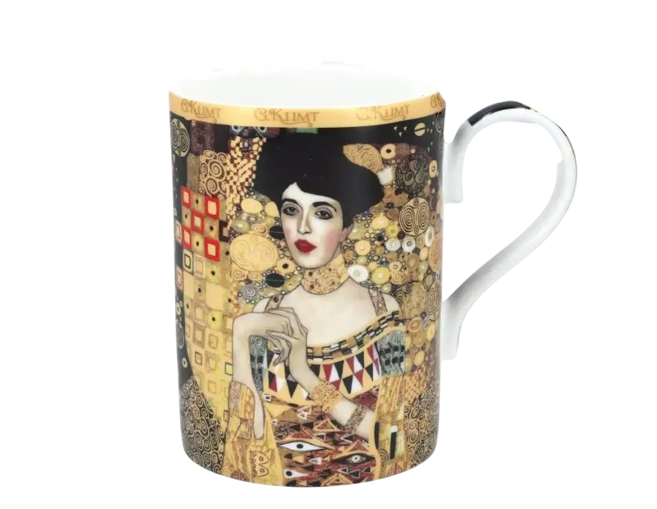 Кружка фарфоровая Г. Климта Адель Carmani 380 мл (532-0032)