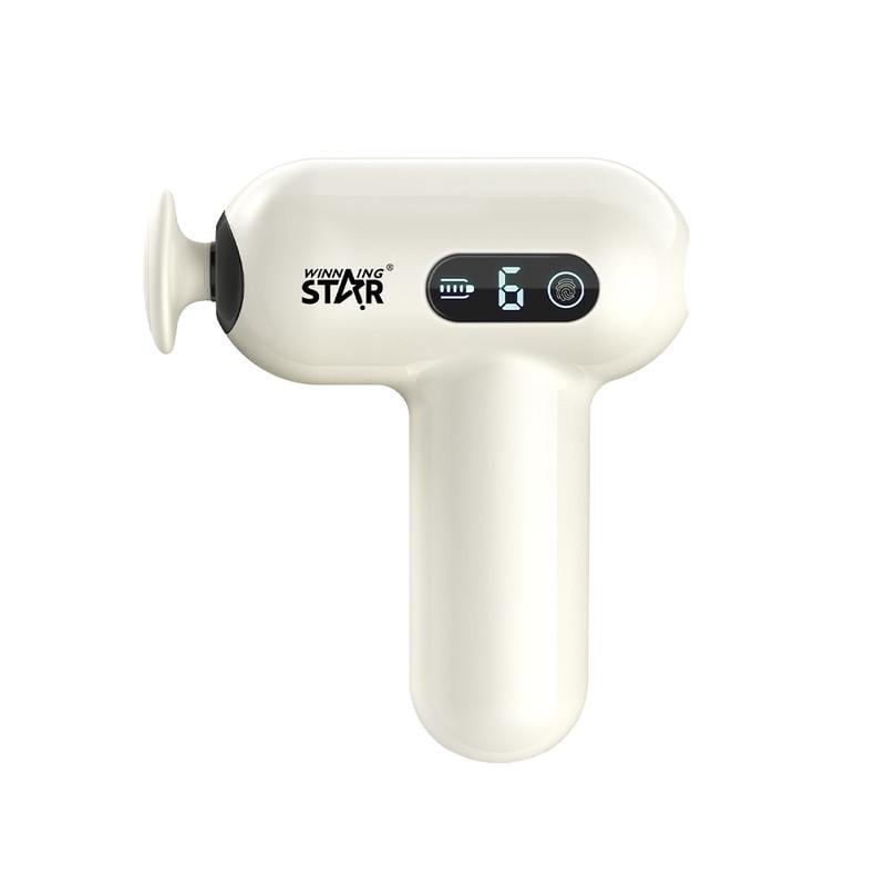 Массажер перкуссионный WINNINGSTAR ST-6400 MASSAGE GUN White