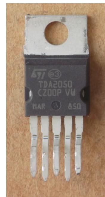 Микросхема ST TDA2050 для TDA2050A/TDA2050V/TDA2050L (49253)
