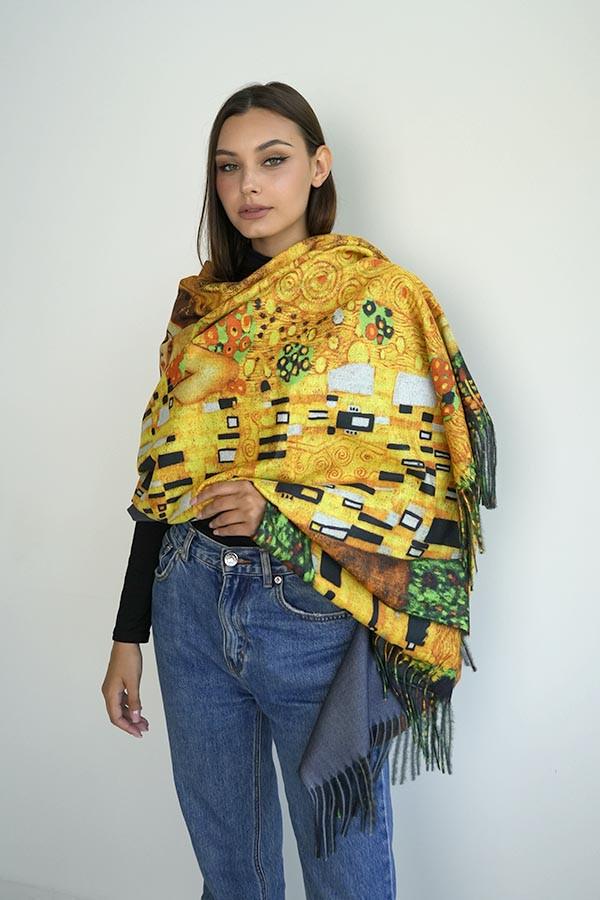 Палантин Braxton Поцілунок 7025 Жовтий (26479562)