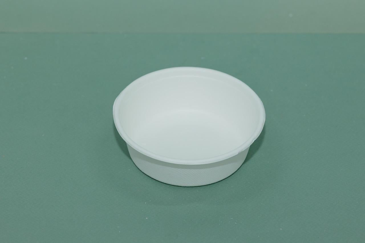 Тарелка для супа экологичная для горячих блюд 250 мл 125 шт.