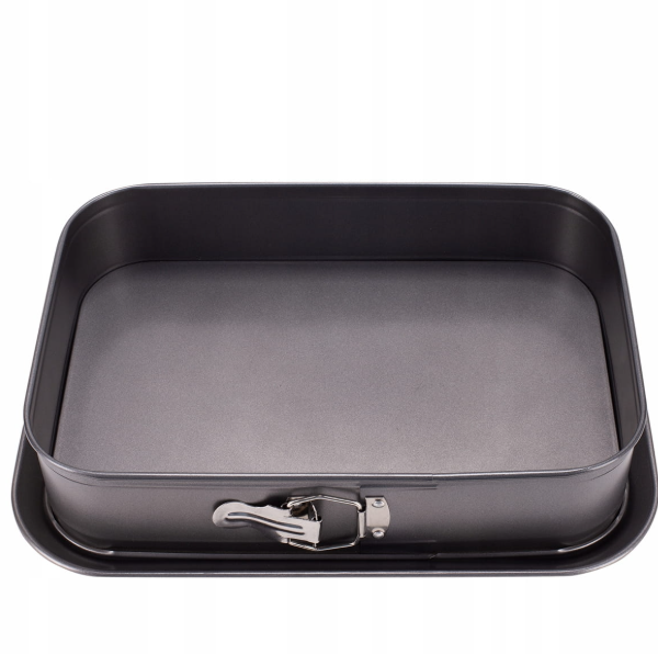 Форма для запікання Kamille Vizo зі змінним дном вуглецева сталь 39,5x28x8 см (6040) - фото 4 Форма для запікання Kamille Vizo зі змінним дном вуглецева сталь 39,5x28x8 см (6040) - фото 4