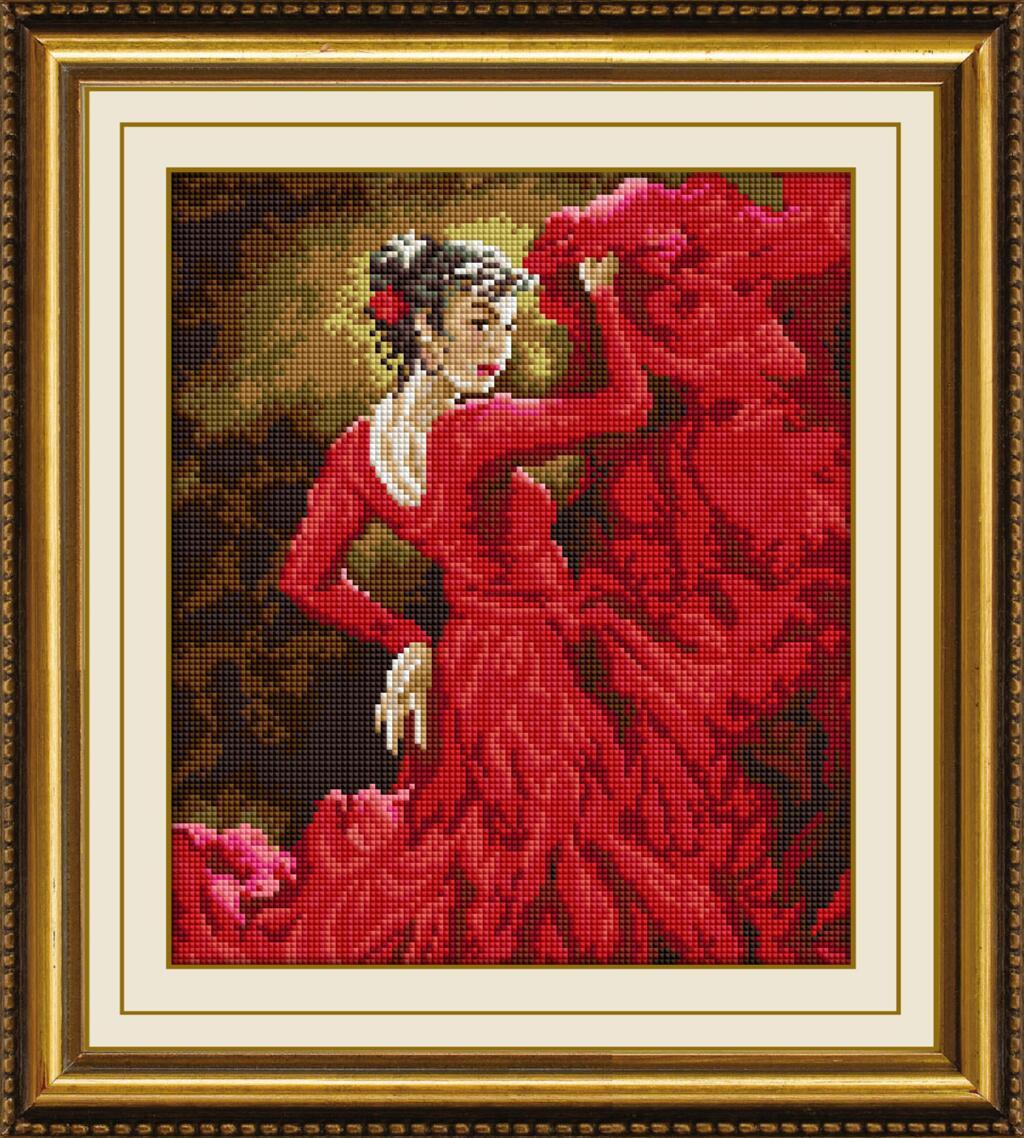 Алмазная мозаика Dream Art Танец страсти 33x40 см (DA.30211)