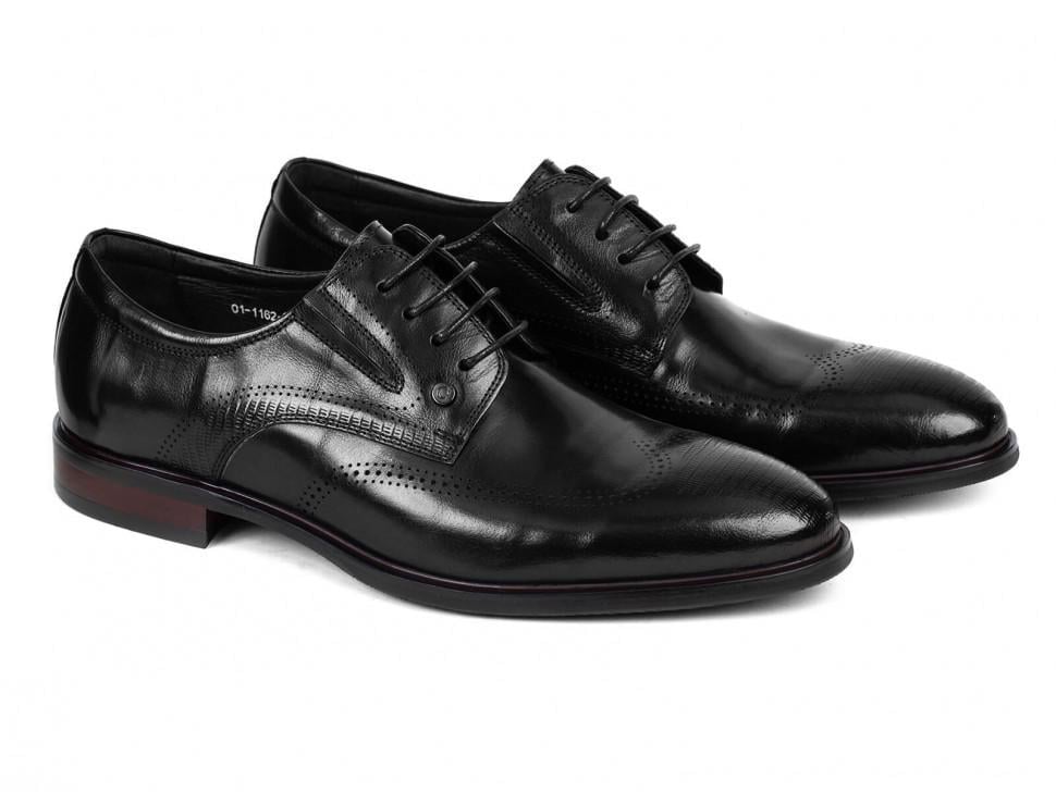 Туфлі Clemento 7253301 р. 45 Чорний (23289)