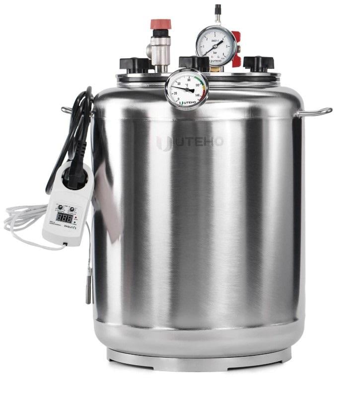 Автоклав комбинированный UTEHO A16 электро/газ 25 л 16 банок/0,5 л (842689712)
